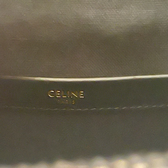 ~SOLD~Like Newđź’—Celine Small Cabas Thais Textile with Triomphe Logo-seasonal - Picture 6 of 12